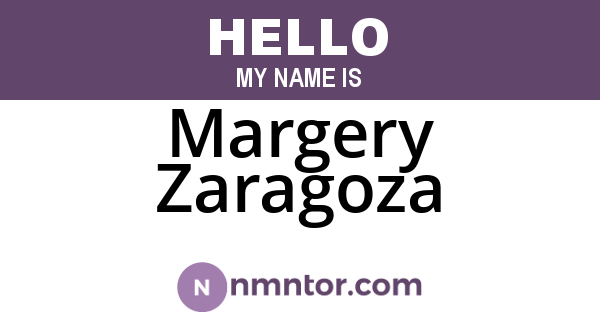 Margery Zaragoza