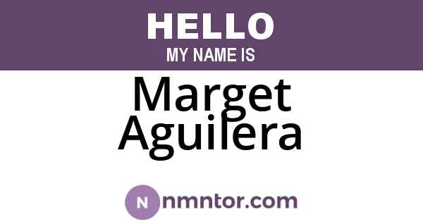 Marget Aguilera