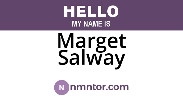 Marget Salway