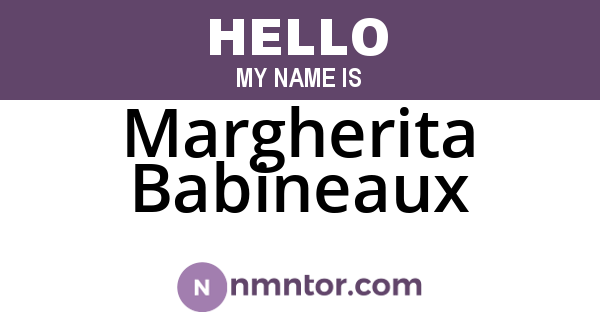 Margherita Babineaux