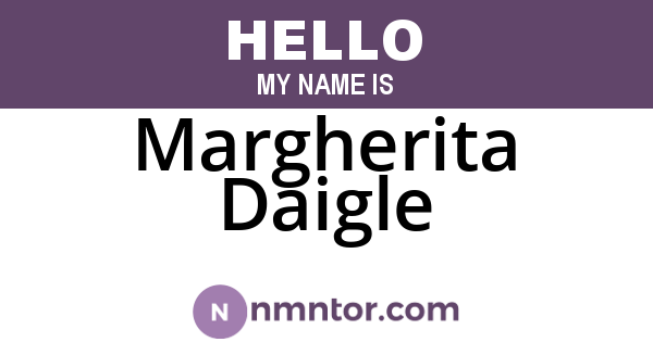 Margherita Daigle