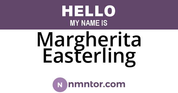 Margherita Easterling