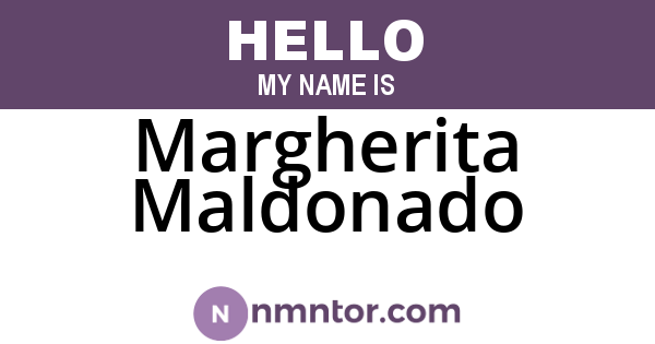 Margherita Maldonado