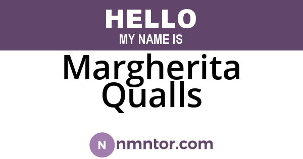 Margherita Qualls