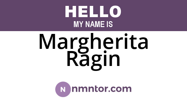 Margherita Ragin