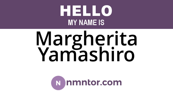 Margherita Yamashiro