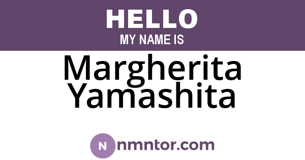 Margherita Yamashita