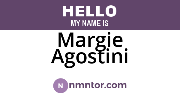 Margie Agostini