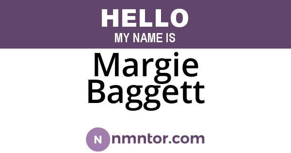Margie Baggett