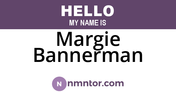 Margie Bannerman