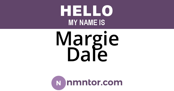 Margie Dale