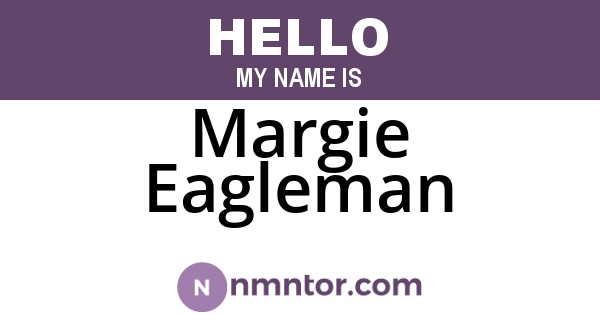 Margie Eagleman
