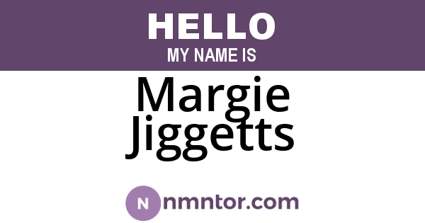 Margie Jiggetts