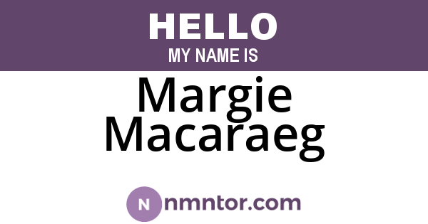 Margie Macaraeg