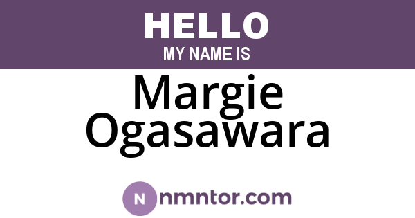 Margie Ogasawara