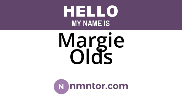 Margie Olds