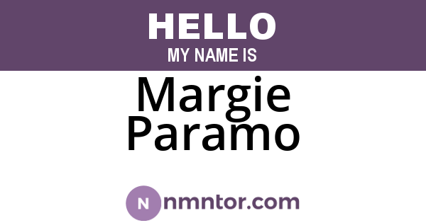 Margie Paramo