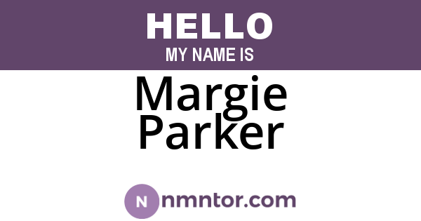 Margie Parker