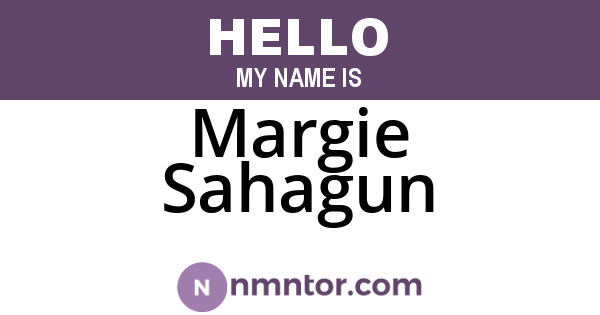 Margie Sahagun