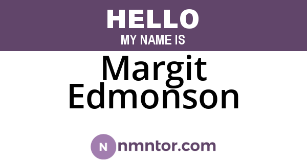 Margit Edmonson