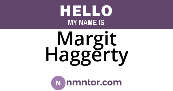 Margit Haggerty
