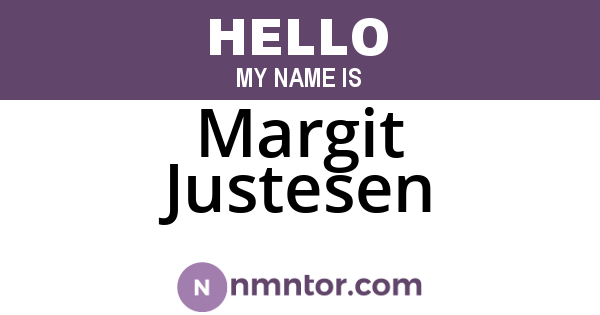 Margit Justesen