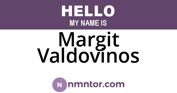 Margit Valdovinos