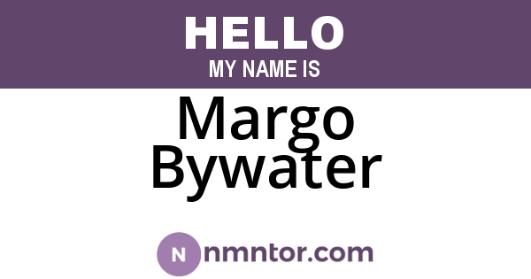 Margo Bywater