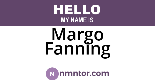 Margo Fanning