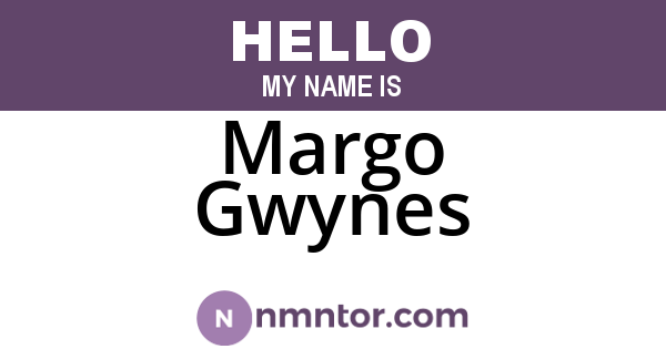 Margo Gwynes
