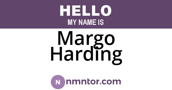 Margo Harding