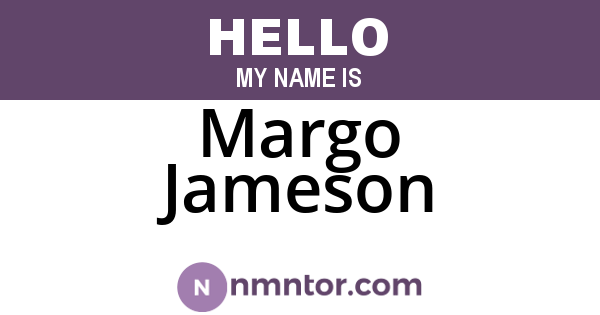 Margo Jameson