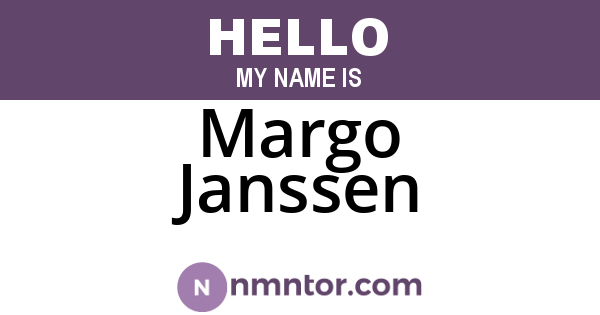 Margo Janssen