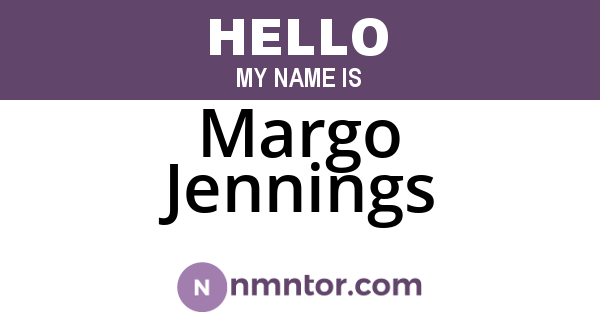 Margo Jennings