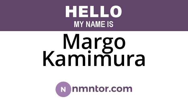 Margo Kamimura