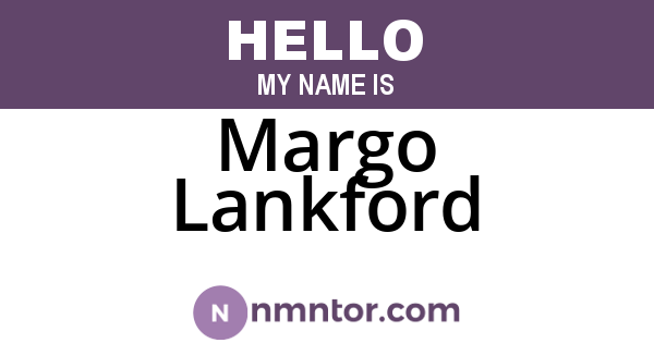Margo Lankford