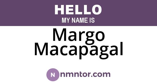Margo Macapagal