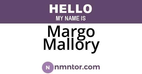 Margo Mallory