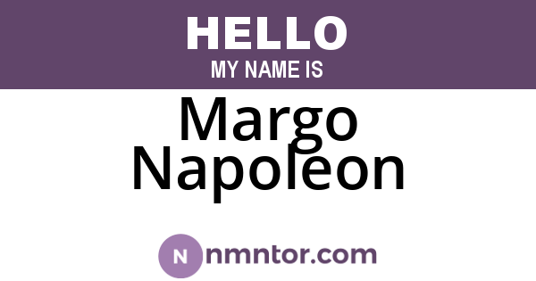 Margo Napoleon