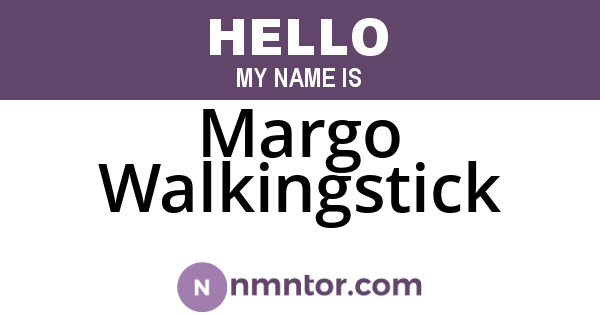 Margo Walkingstick