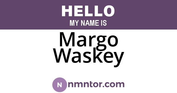 Margo Waskey