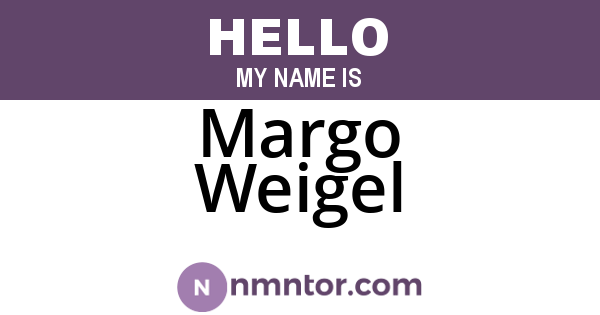 Margo Weigel