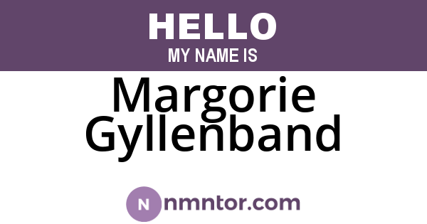 Margorie Gyllenband