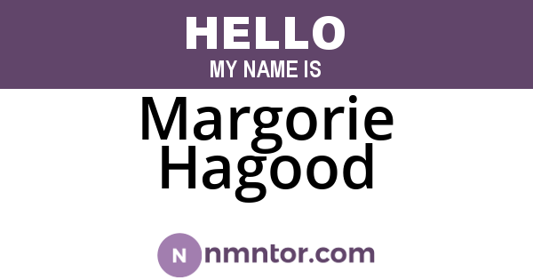 Margorie Hagood