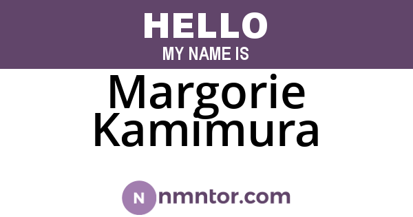 Margorie Kamimura