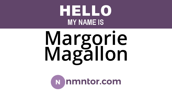 Margorie Magallon