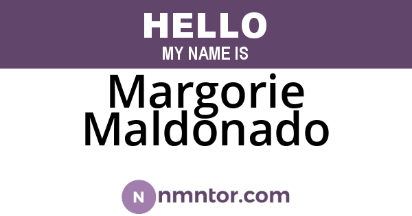 Margorie Maldonado