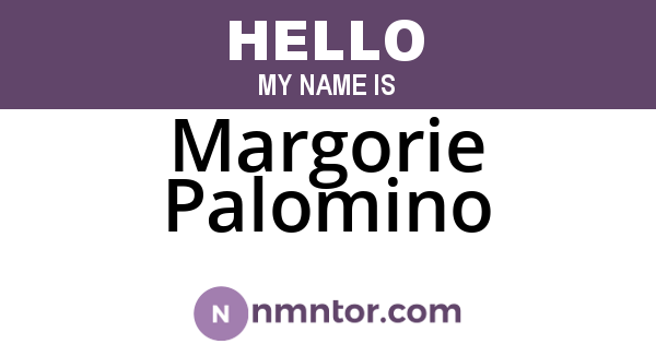 Margorie Palomino