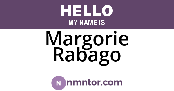 Margorie Rabago