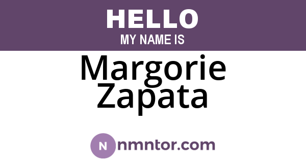 Margorie Zapata
